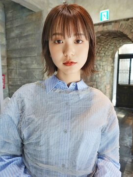 ミンクス 銀座店(MINX) 似合わせ小顔レイヤーボブウルフ_銀座/髪質改善