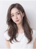 韓国風　ラフ巻きスタイル
