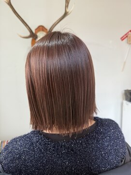 ルアナ 名古屋店(Luana) エアタッチで作るナチュラル艶髪カラー