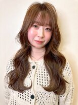 イーストハムネオ(EAST HAM NEO) 韓国風くびれレイヤーロング/透明感ブラウンカラー