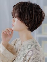モッズヘア 越谷(mod's hair) 前髪パーマフェザーショート抜け感カジュアルc7越谷20代30代40代