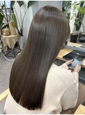 ☆透明感スモーキグレージュ髪質改善レイヤーカットブリーチなし