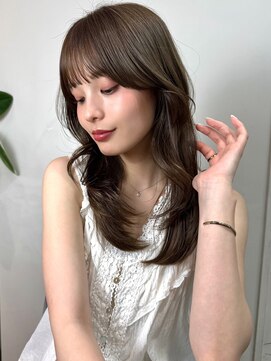 イヴォーク トーキョー(EVOKE TOKYO) 髪質改善艶髪ミディアムレイヤー顔まわりカットレイヤー