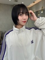 ロンドワン 三宮元町(Lond one) 顎ラインボブ 顔周りレイヤー