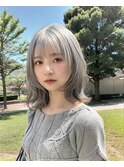 姫カット/カール/シアーカラー/セミディ/【蒲田】