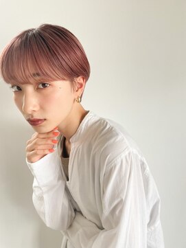 ジョリ(joli) ピンク/ローズ/コンパクトショート/ショートボブ