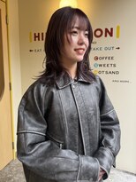 ヒントステーション(HINTSTATION)&nbsp;〈浅草 半個室〉ミディアムレイヤー×カシスピンク