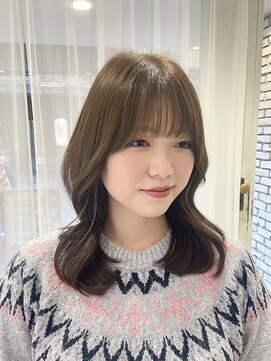 20代30代人気レイヤーカット韓国へア/ワンホンヘア レイヤーボブ