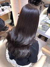 ロンド エスポワール 錦糸町(Lond espoir) ◯グレーブラウン似合わせカットバタフライカットダークアッシュ