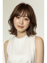 レリーノーブル 西宮北口(RelyNoble)&nbsp;大人可愛いミディアム×美肌カラー[西宮北口/白髪ぼかし]