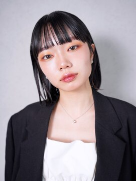 アイティーバイアルバム 藤沢店(IT by ALBUM) 前髪カット似合わせカットボブ着物ヘア_F31305