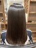 艶々美髪ストレート【リタッチ¥16,500/ショート¥19,000/ロング¥22,000】