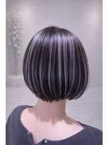 ルベウス(RUBEUS) 【ショート/白髪ぼかしハイライト/ケアブリーチ】和歌山市美容室