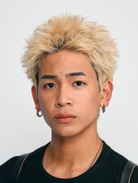 バイフィフス 原宿/表参道(by fifth)&nbsp;原宿メンズカットスパイキーショート刈り上げなしハイトーン