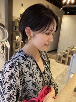 ロエ(LoE) 【LoE/天王寺あべの】ウェットな質感でつくる×大人ショート