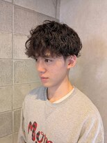 ワンワンオー バーバーショップ コンチネンタル(@110 BARBER SHOP continental)&nbsp;マッシュシャドウパーマ