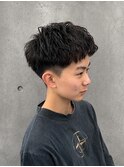 men's/メンズ/縮毛矯正/ニュアンスパーマ/スペインカール