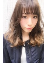 ローランド(Rowland)&nbsp;グラデーションカラー☆外国人風☆シースルーカラー☆セミロング