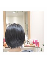 ナノハナ&nbsp;鹿沼で唯一本格ヘッドスパが出来る美容室　大人ショート