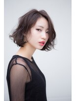 アテ(Ate) 切りっぱボブパーマ