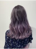 lavender purple× グラデーション