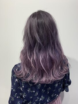 ラフトーキョウセカンド(RAF TOKYO 2nd) lavender purple× グラデーション