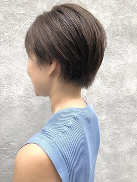 ニア 清澄白河(nir) 〈清澄白河 半個室〉コンパクトショート/くすみグレージュ