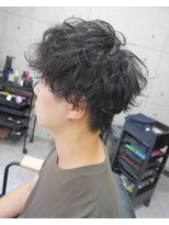 ヘアテリア リュウ 大塚(hair teria ryu) メンズ無造作パーマスタイル