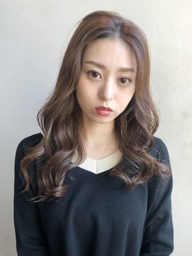 アイティー バイ アルバム 中野店(IT by ALBUM) ヨシンモリロング_イヤリングカラーラベンダーカラー_38277