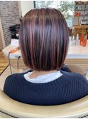 切りっぱなしボブ