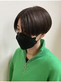 サイドぱつっとハンサムショート