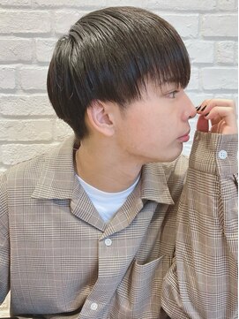 モリオフロムロンドン 松戸店(Morio from London) 【松戸 岩口】黒髪ストレート韓国マッシュショート