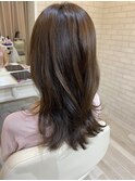 ロングレイヤースタイル