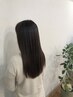 【新規】カット+髪質改善縮毛矯正+ホームケア付6stepトリートメント￥16500