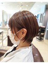 ドラマチックヘア 野鳥の森店(DRAMATIC HAIR)&nbsp;ショートボブ/グレージュカラー/アースカラー◎30代40代50代