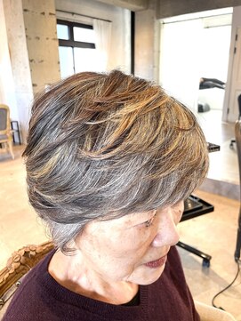 トランク(TRUNK) 【ショート×脱白髪染め】