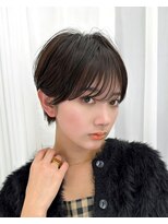 アマトウキョウ 表参道(AMA TOKYO) 前髪カット　斜めバング　マッシュヘアー　おおばたける
