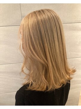 リー 京橋(Lee) 【Lee京橋】ボブ×ベージュ