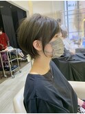 コンパクトショートボブ