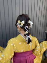 カミカガク&nbsp;成人式ヘアアレンジ