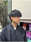 波巻きスパイラル メンズ マッシュパーマ 吉祥寺/島田優斗