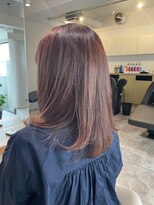 ソイクフ 四条大宮店(SOY-KUFU)&nbsp;20代30代40代◎イメチェン似合わせカットレッドブラウンミディ