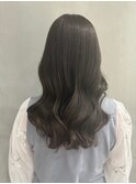 【ameri satomi】韓国ヘア×モノトーングレージュ