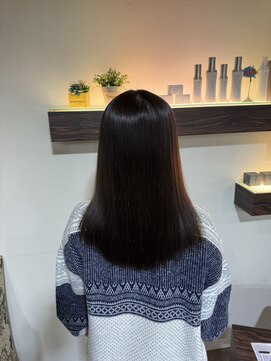 ヘアーメイクポリッシュ 桂店 髪質改善/縮毛矯正/ロングヘアー/ツヤ髪/艶カラー/桂/西京区