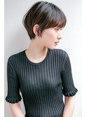 ショート/前髪/レイヤーカット/グレーベージュ/髪質改善[池袋]