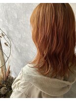 ダリー 菊水店(Dali)&nbsp;オレンジカラー・ブリーチ・ハイトーン・ミディアム