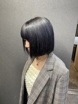 ボアップ 京橋店(boappu)&nbsp;#ブルーブラック#ブルーカラー#ブラックカラー#髪質改善