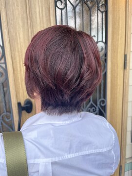 チョコレート(chocolate) ピンクショートヘア