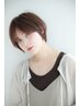 ナチュラル縮毛矯正＋イルミナカラー+カット＋ハホニコ４STEP TR　￥23000