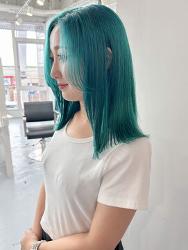 カシェル(cashel) ターコイズグリーン　ターコイズブルー　モスグリーン